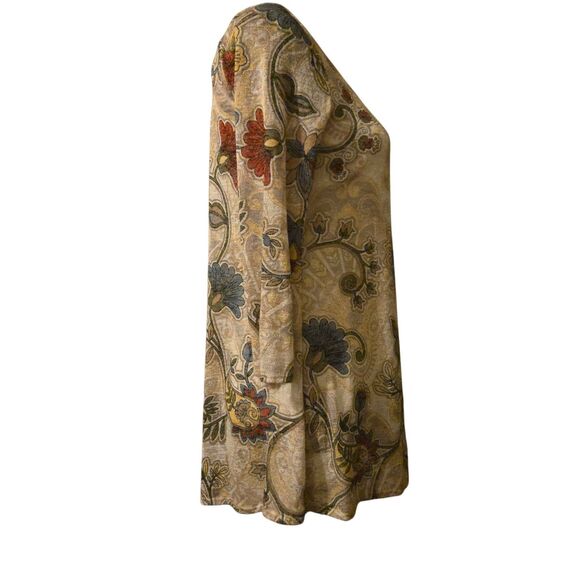 Miraclebody By Miraclesuit Top Small Nylon/Spandex Floral Beachy Vacation - Picture 4 of 7